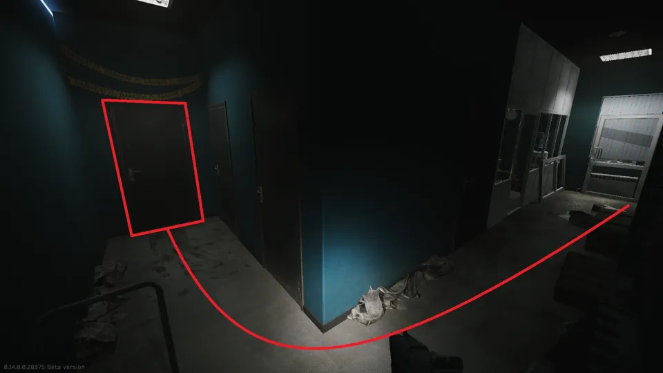 The negotiation room