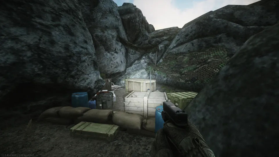 Third objective stash (Grotto)