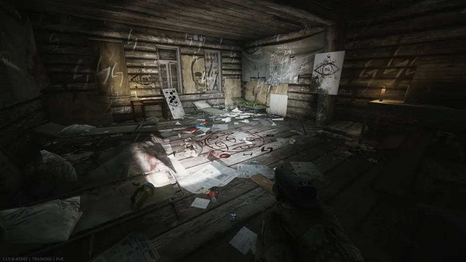 The marked circle