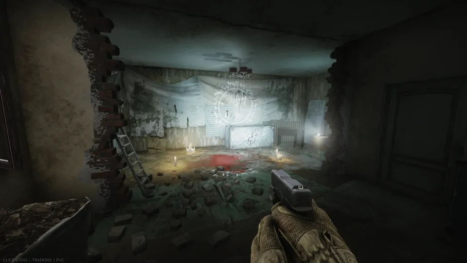 The marked circle