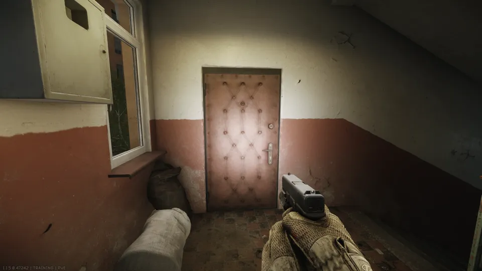Door to the apartment