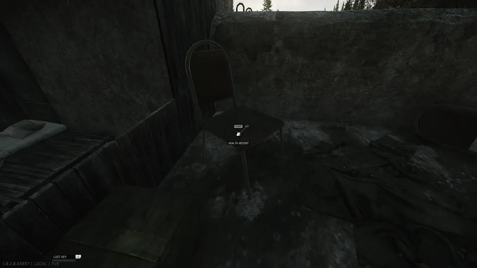 The key on the chair