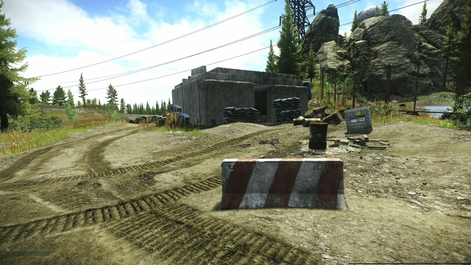 The bunker north of the health resort